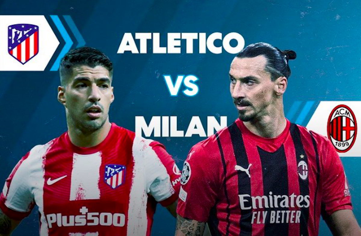 Atletico Madrid-Milan Streaming Diretta Gratis, dove la fanno vedere