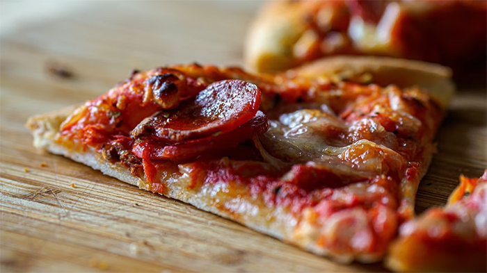 Ilustrasi pizza.