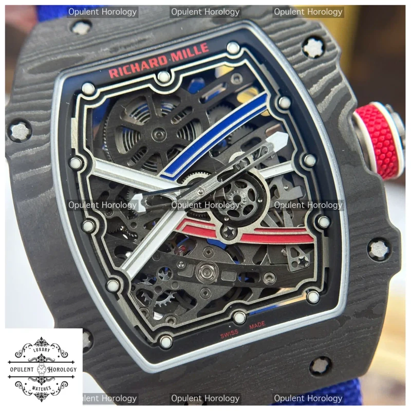 Richard Mille RM67-02 Carbon - Ultra-Light Luxury Replica (38.7×47.52 mm)