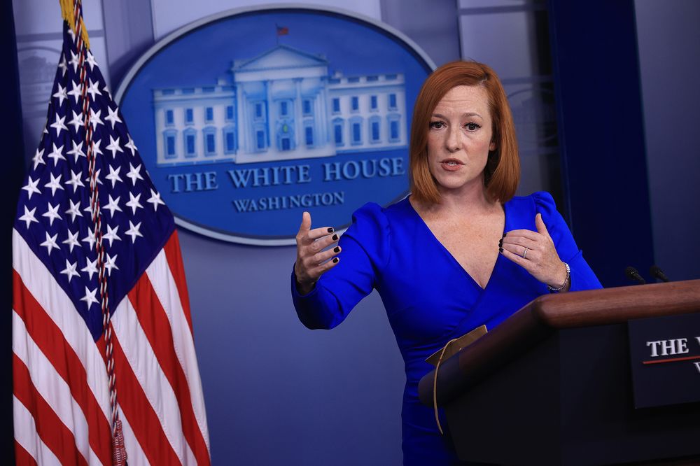 La secretaria de prensa de la Casa Blanca, Jen Psaki, da positivo a COVID-19