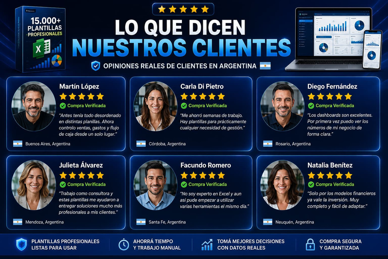 Testimonios reales de clientes