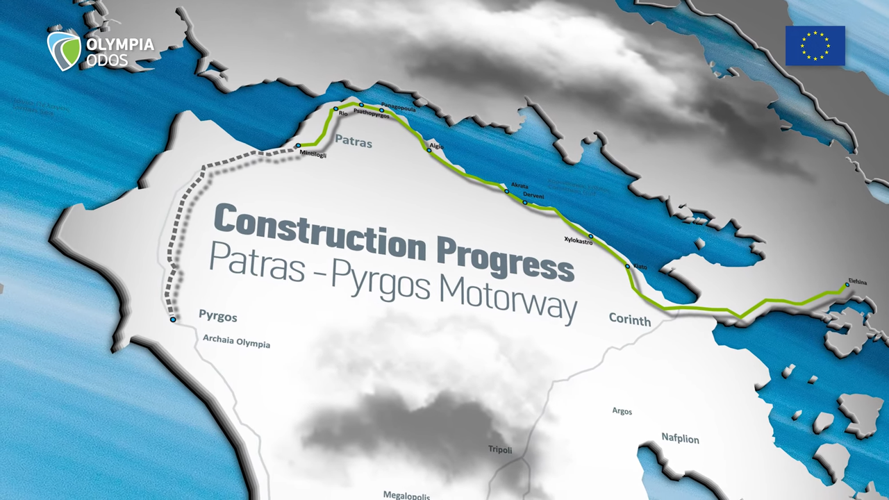 (782) Construction progress of the new Patras-Pyrgos Motorway (June 2024) 00-00-11