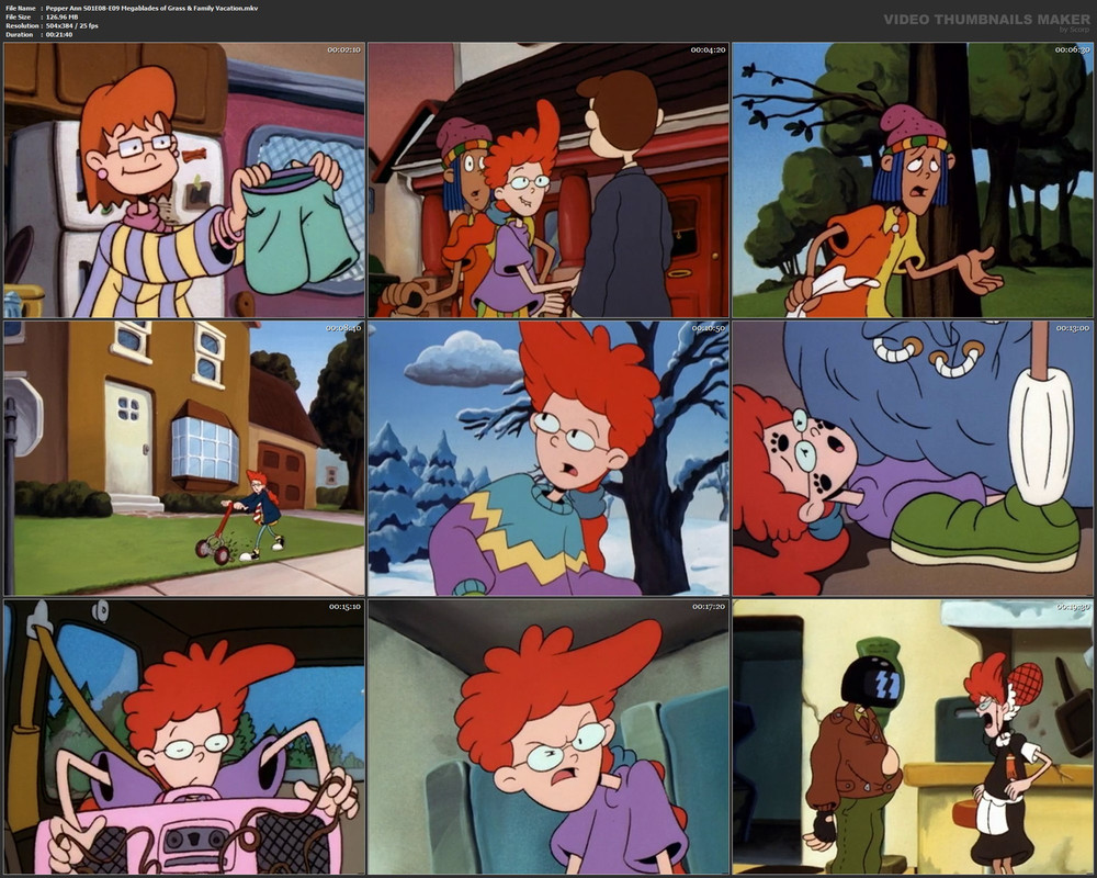 Pepper Ann S01E08-E09 Megablades of Grass & Family Vacation.mkv