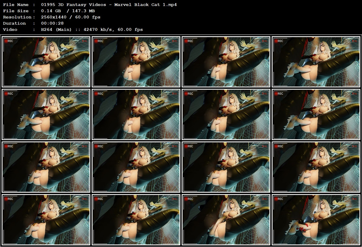 01995 3D Fantasy Videos - Marvel Black Cat 1.mp4