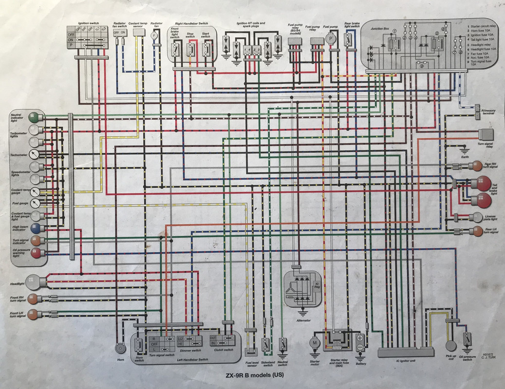 Wiring Diagram for 1994 ZX9R B1 USA - ZX-9R.Net Forum