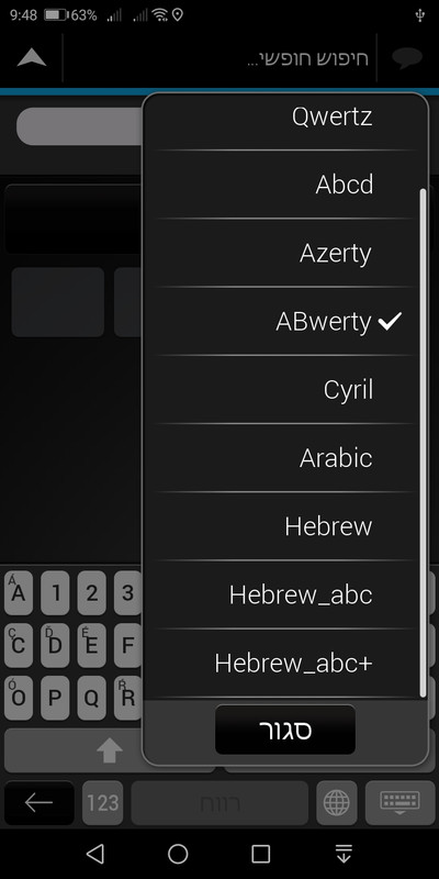 Keyboards List