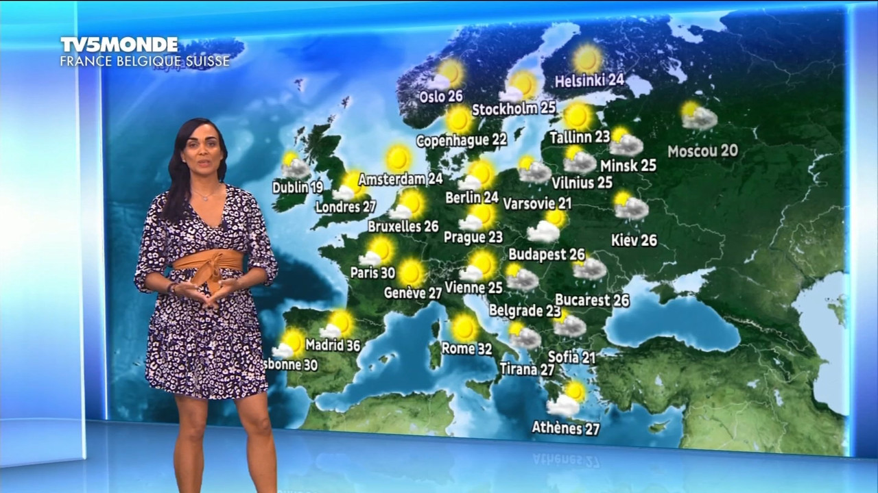 22 June - 17.25.00 - Météo. Le bulletin météorologique international.ts_snapshot_11.58.139