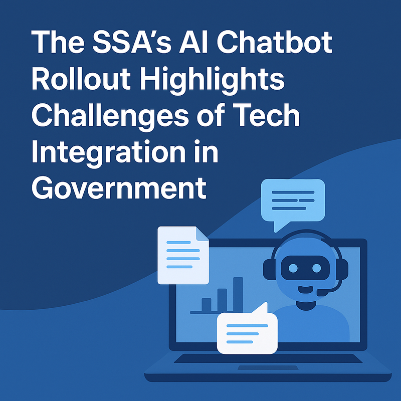 The SSA’s AI Chatbot Rollout Highlights Challenges of Tech Integration in Government