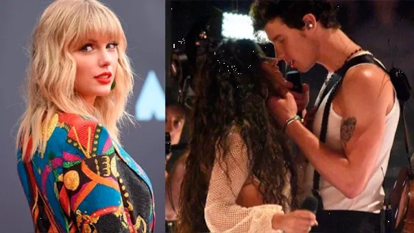 Camila Cabello y Shawn Méndez son captados en el concierto de Taylor Swift