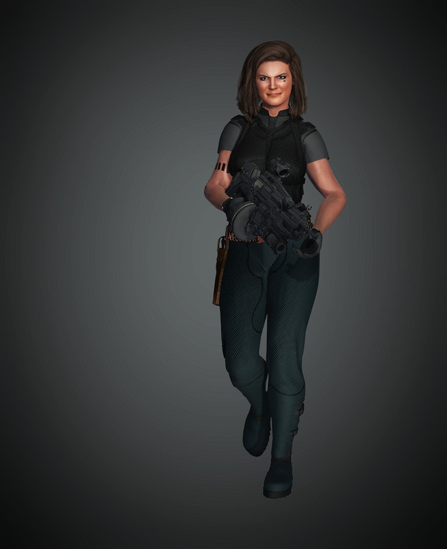 Cara Dune WIP in Iclone