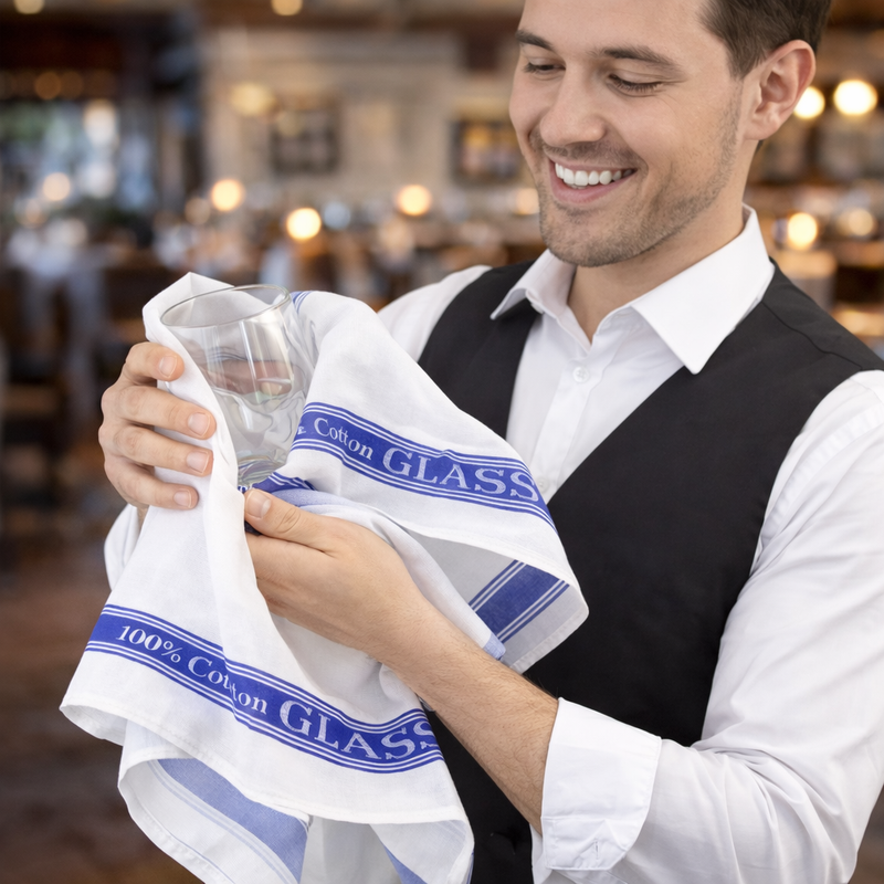 Glass Cloths Linen Stripe