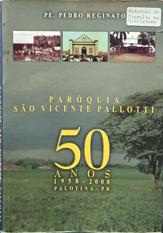Capa do livro Par&oacute;quia S&atilde;o Vicente Pallotti