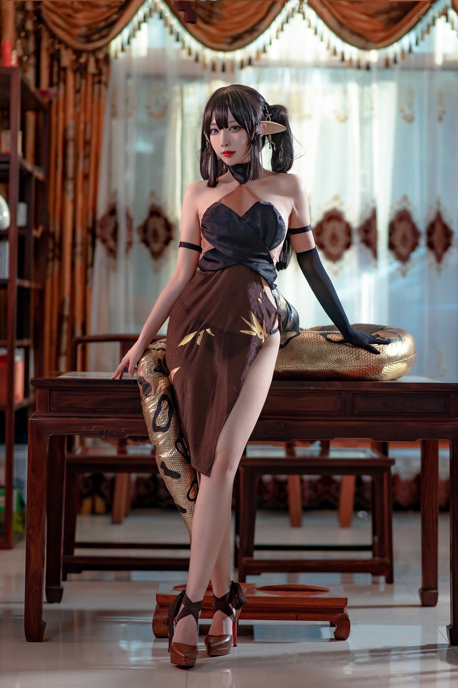宮本桜 森蚺 同人 Cosplay 写真合集｜重装干员主题（26P｜298MB）插图7