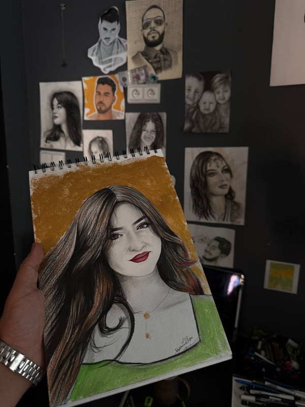 رسم ديجيتال ملون