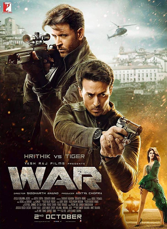 War (2019) Hindi Full Movie Pre Rip x264 MultiSubs 1.4GB Download