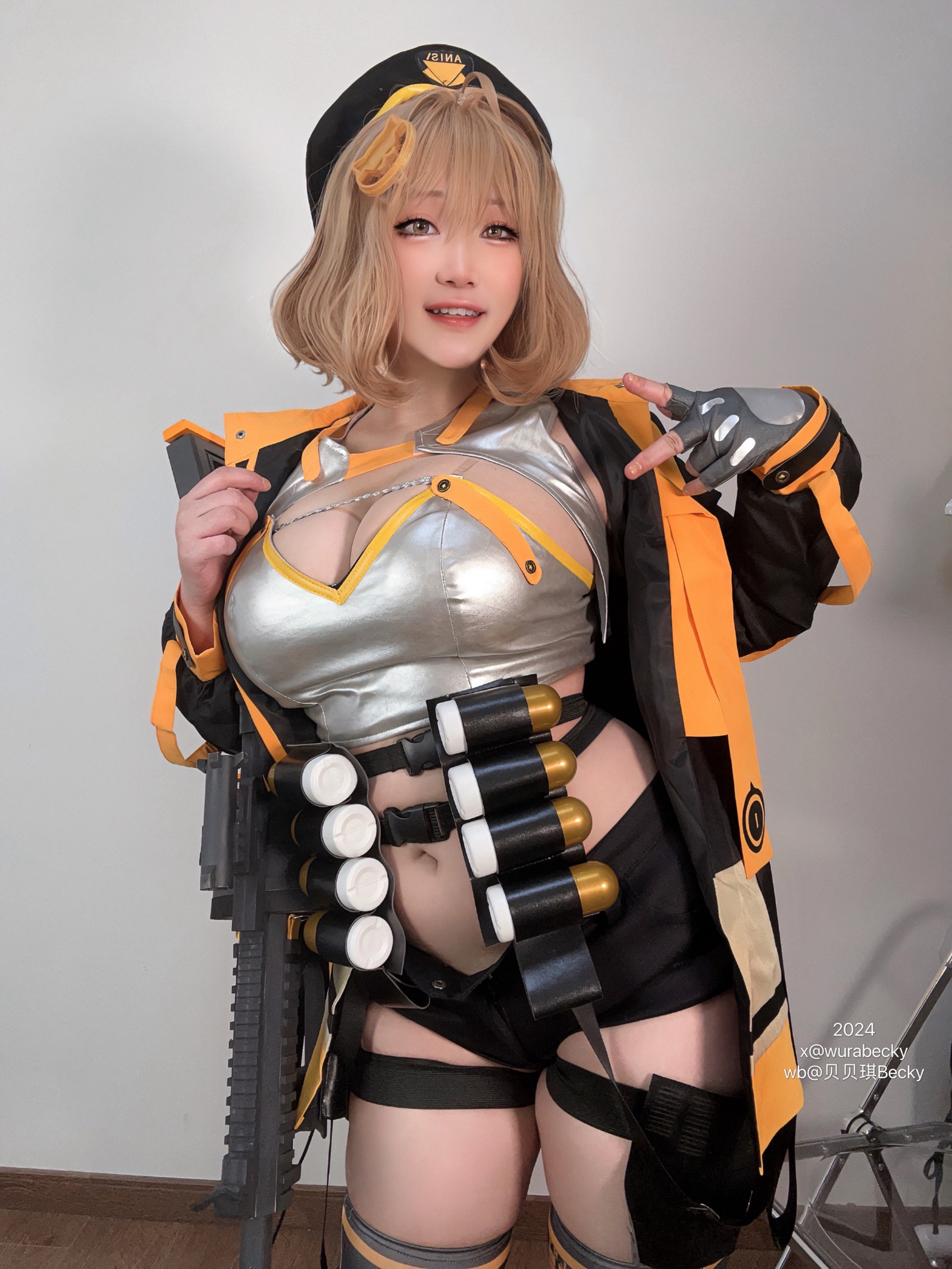 贝贝琪 Becky 阿妮斯 官方风 Cosplay 写真＋视频合集（40P｜4V｜327MB）插图2