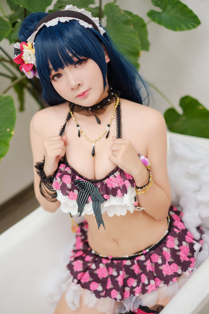 MiMi Chan 津岛善子 Yoshiko Tsushima Cosplay Love Live 写真【13P-51.2M】插图1