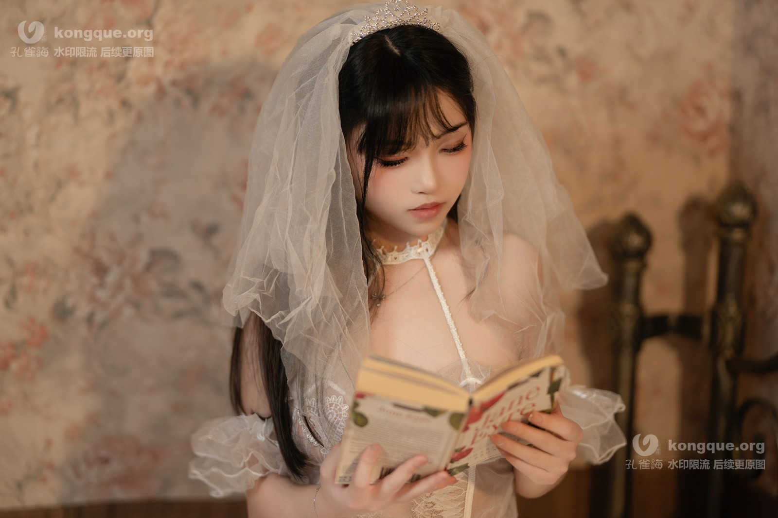 Bangni邦尼 – 白色花嫁 Cosplay 高清写真集（85P-1.02GB）插图