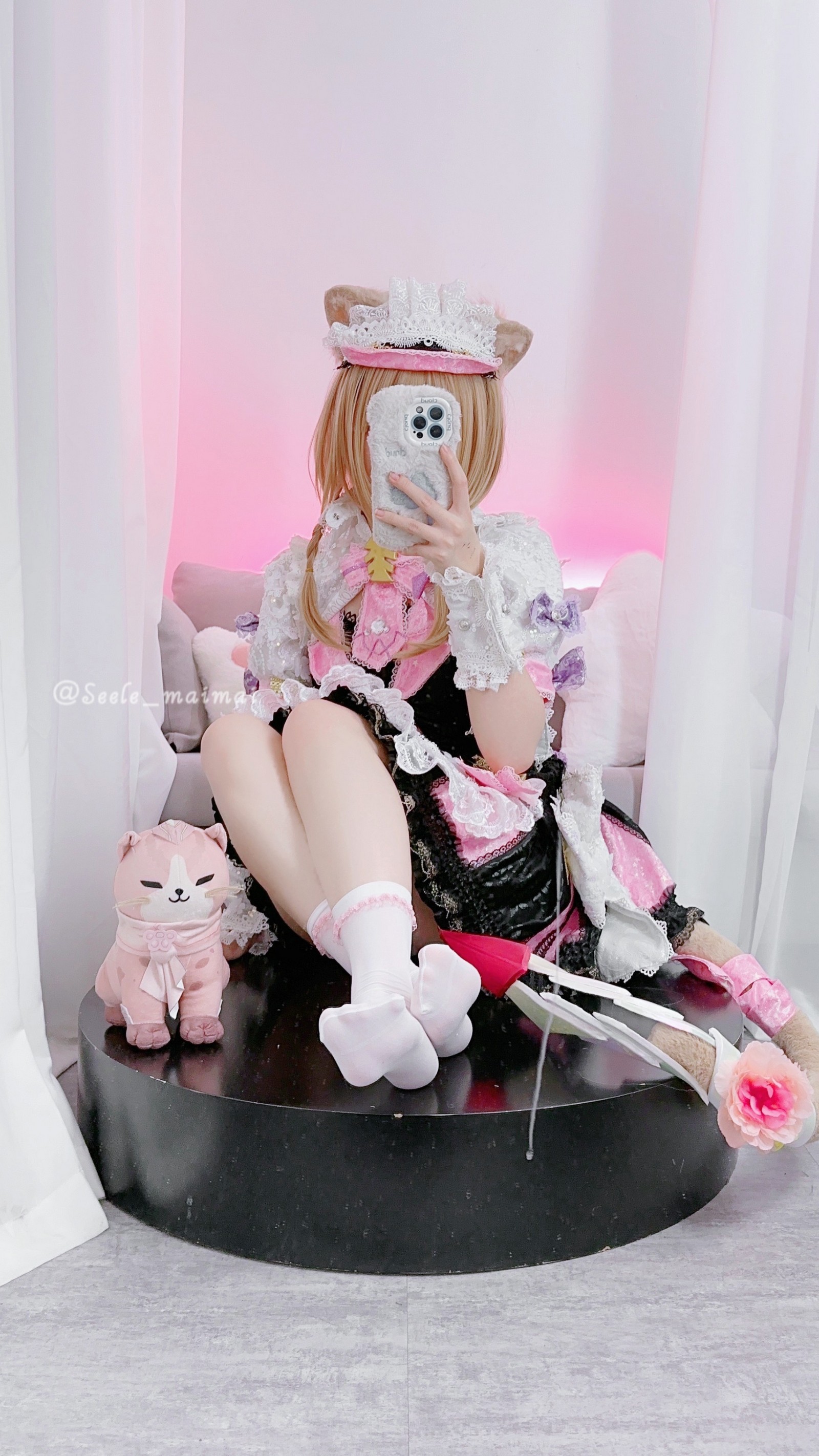 Seele麦麦帕朵菲莉斯 Cosplay 写真集｜猫系萌感高清图集（25P-41.2M）插图5