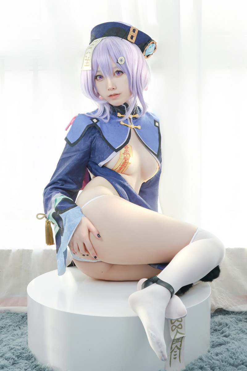 Asagiriai（愛ちゃん）原神 七七 Cosplay写真图集 35P 高清美图合集 (355MB)插图7