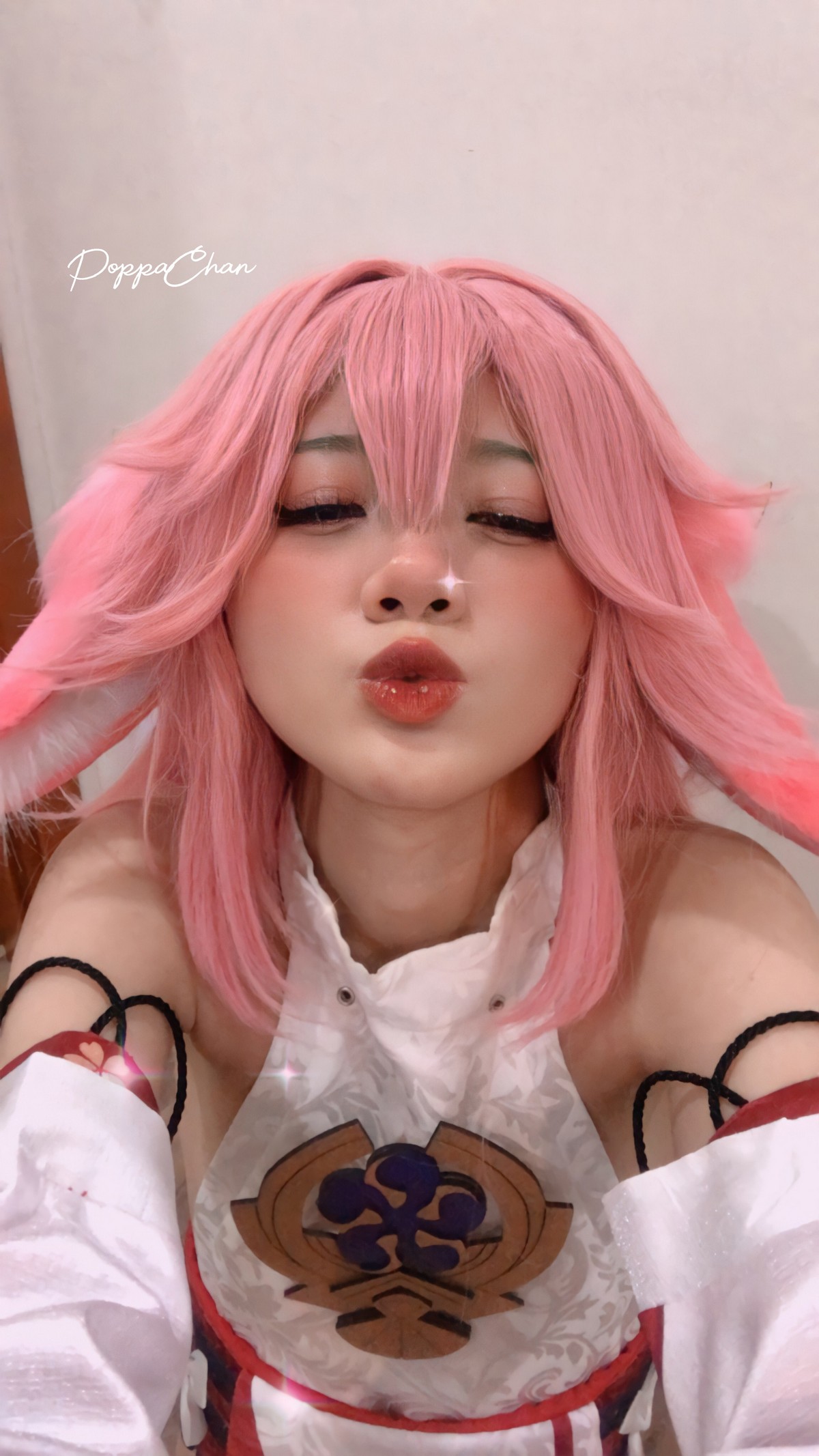 PoppaChan Yae Miko Cosplay Premium Set (Genshin Impact) – 56 Photos 15 Videos 619MB插图3