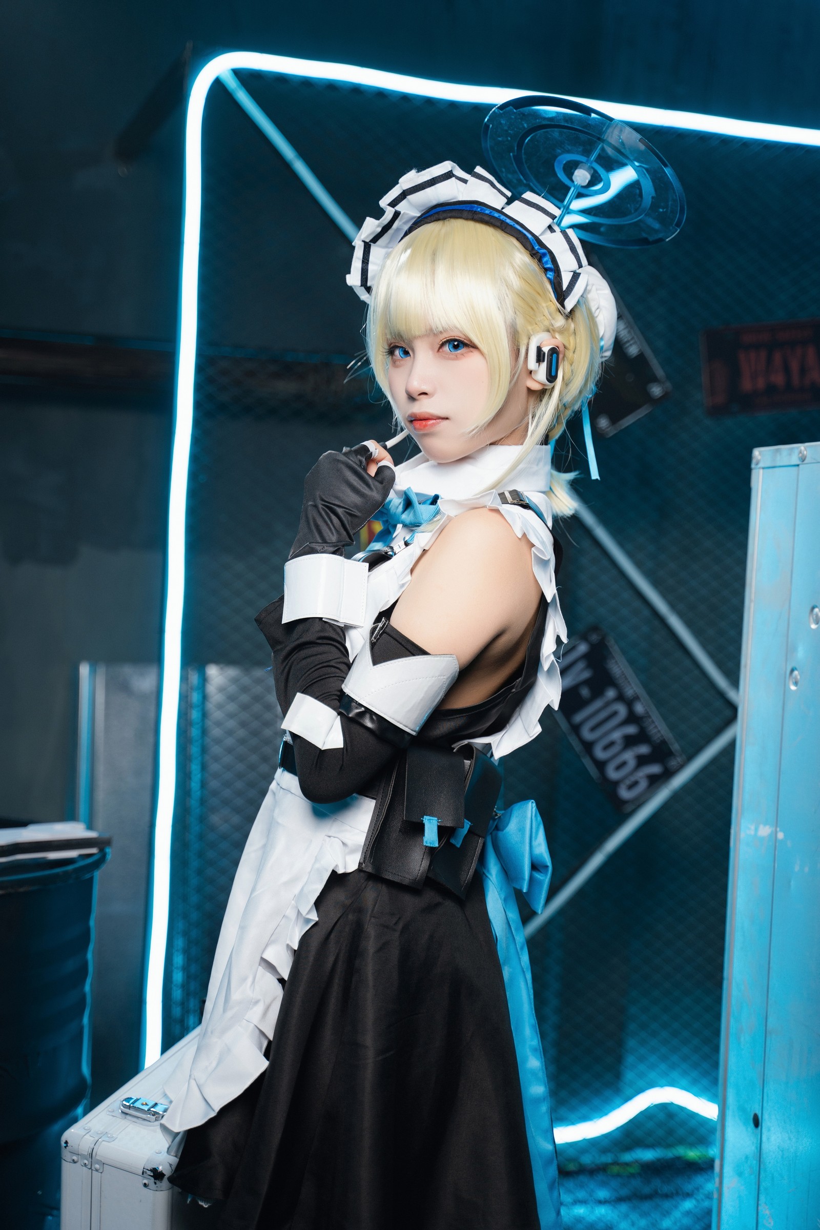 三無人型美女写真：飞鸟马时兔女郎战斗服 COS（60P／389.1M）插图4