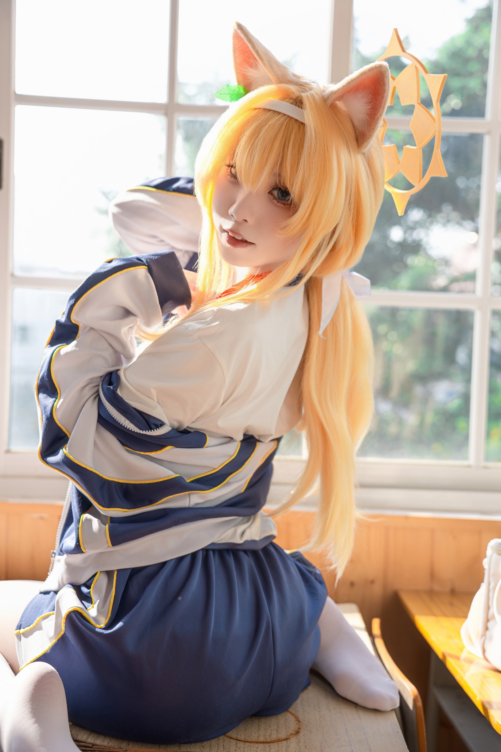 纸悦Etsu_ko《玛丽体操服》运动系写真图集｜元气少女主题[64P-356.8M]插图3
