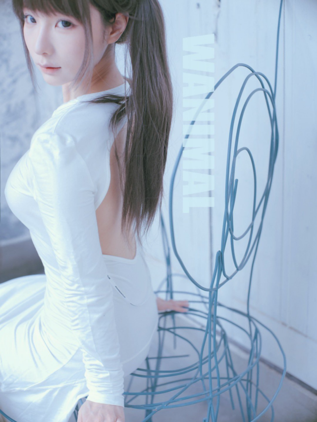 蠢沫沫王动作品集，蝴蝶结与长发的冷峻美学，104P+1视频插图2