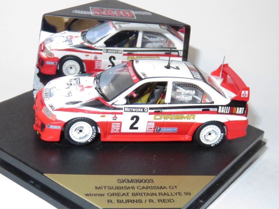 WOW EXTREMELY RARE Mitsubishi Lancer Evo5 WRC Burns Winner RAC