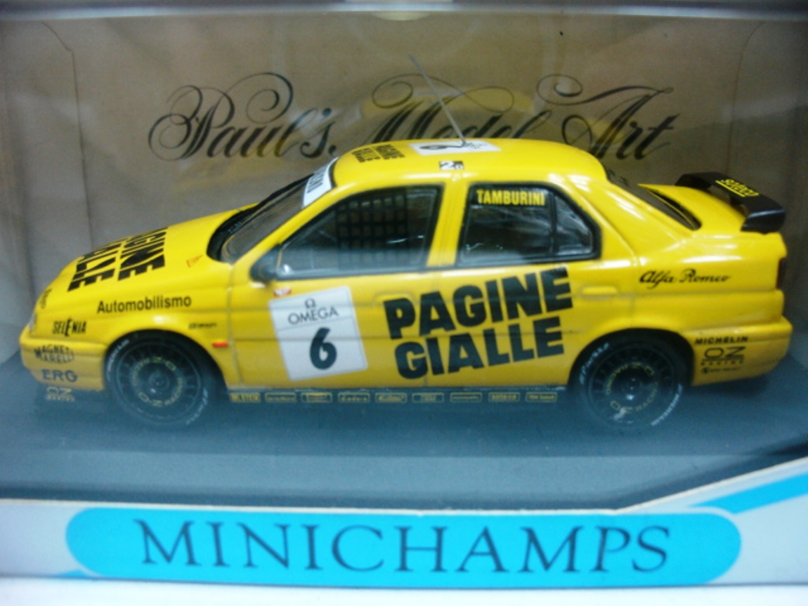 WOW EXTREMELY RARE Alfa Romeo 155 TS #6 Tamburini Monza 1994 1:43