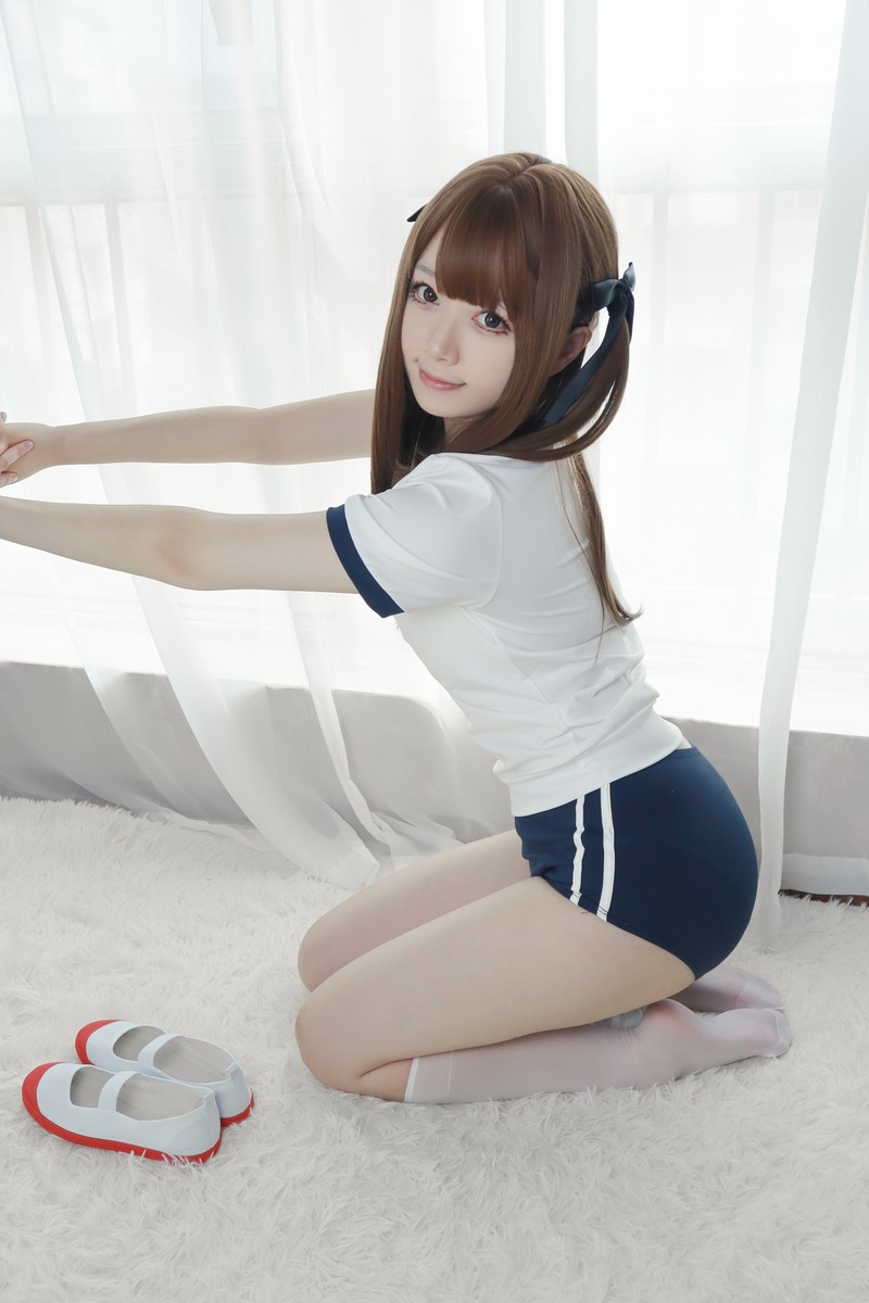 Asagiriai（愛ちゃん）体操服Cosplay写真图集 制服主题高清美图 27P (233MB)插图1