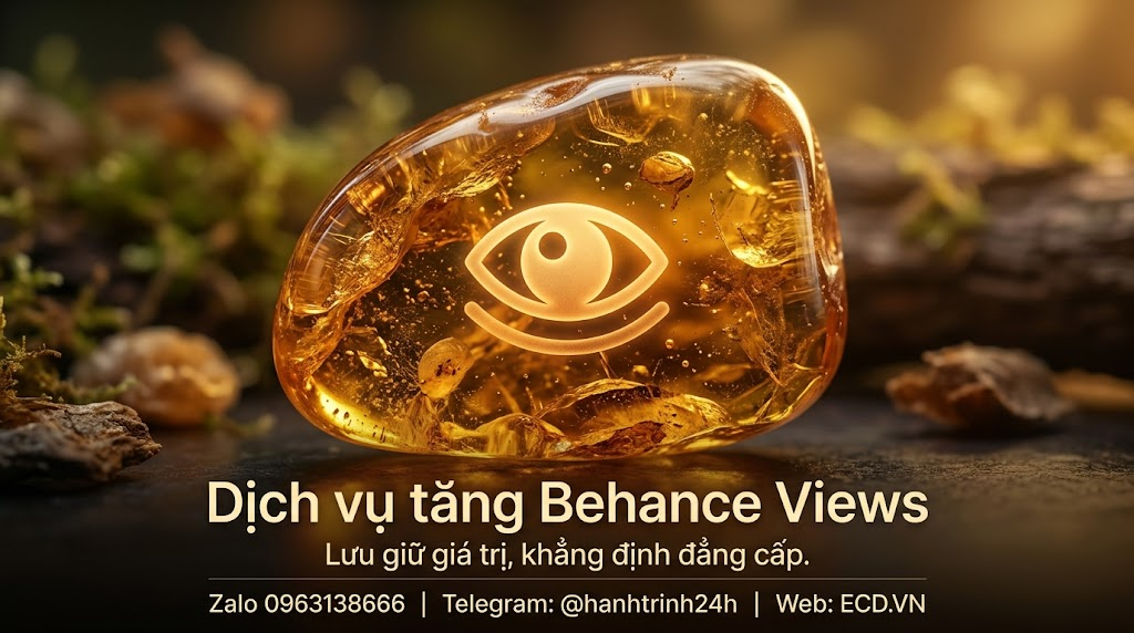 dịch vụ tăng behance views 2026 tăng like