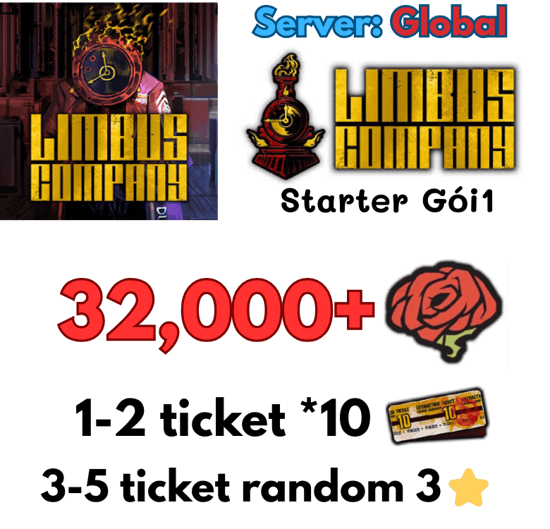 [Global] Limbus Company reroll starter account loại Basic