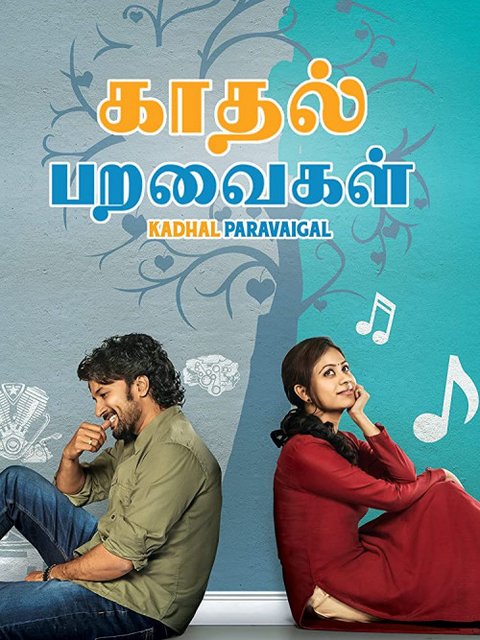 Kadhal Paravaigal (2021) Tamil 720p HEVC HDRip x264 AAC 700MB ESub