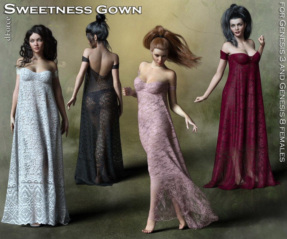 Sweetness dForce Gown