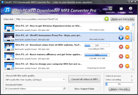 ChrisPC YTD Downloader MP3 Converter Pro 3.70 Multilingual