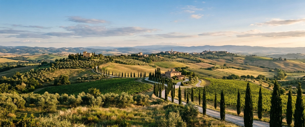 Luxury Tuscany Panorama