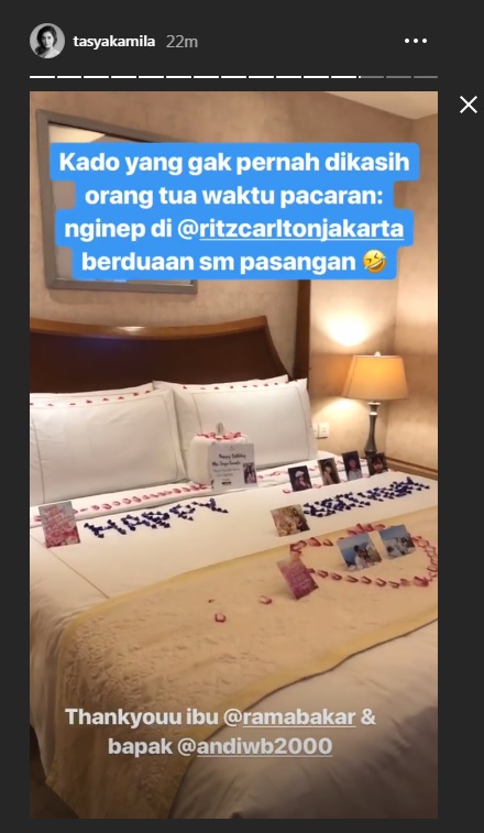 Ulang tahun Tasya Kamila