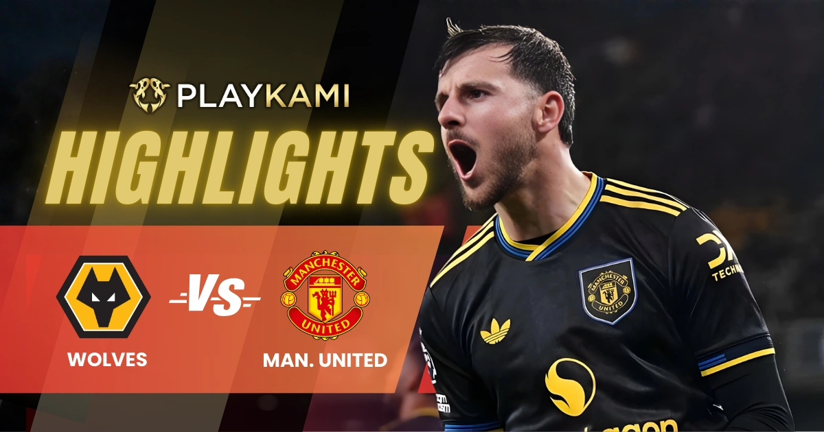 Playkami Highlights Manchester United Bungkam Wolves 4-1