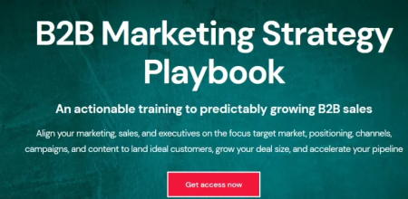 B2B Marketing Strategy Playbook Download 2022