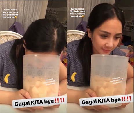 Nagita Slavina lagi diet