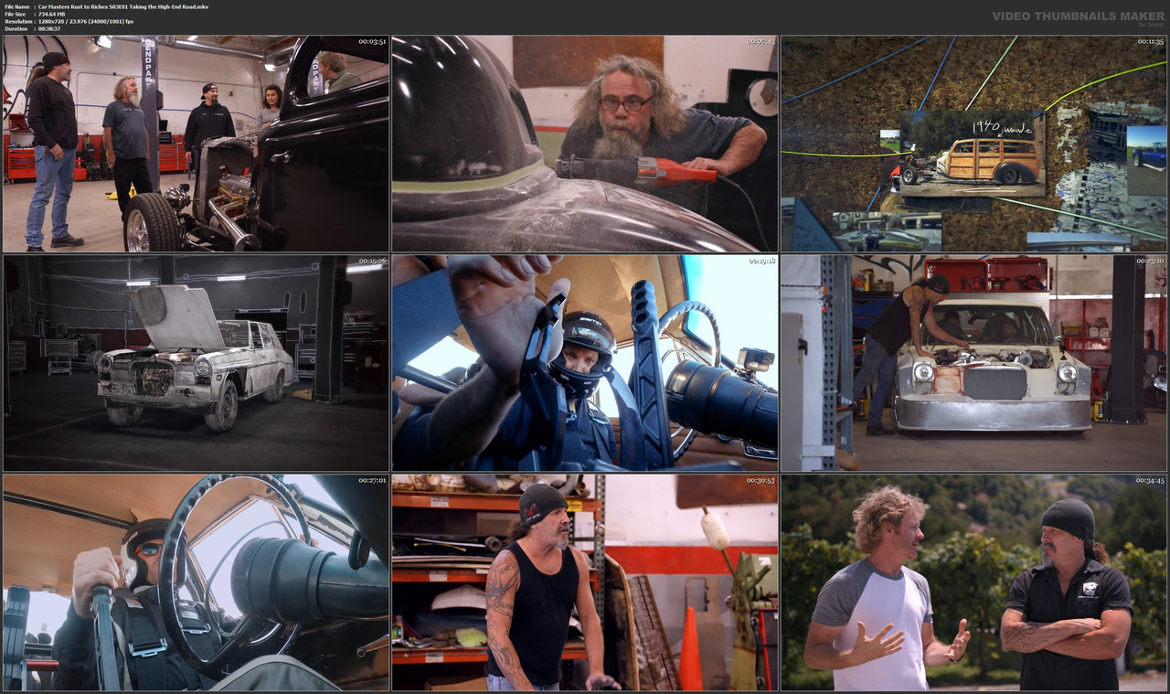 Car Masters Rust to Riches S03E01 Taking the High-End Road.mkv