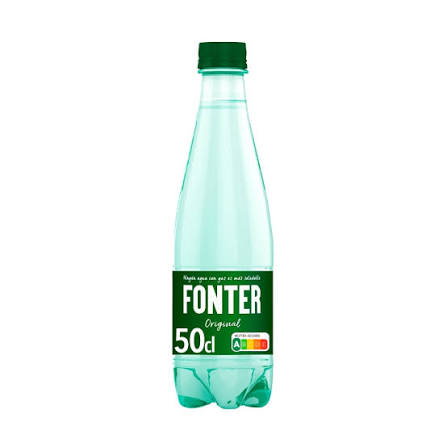 Agua Con Gas Botella Plástica (50 Ml.)