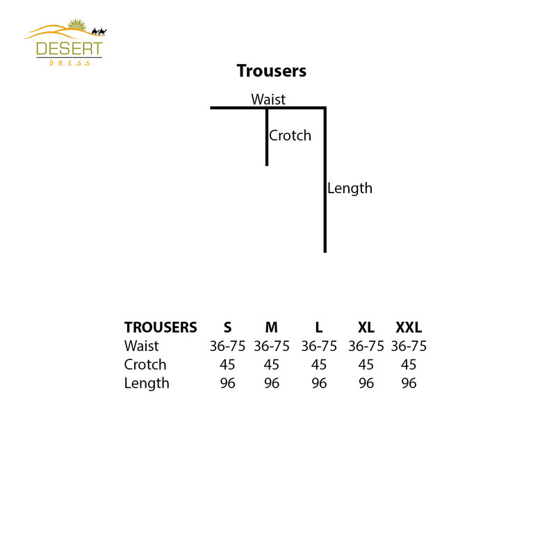 Trousers-Size-Table