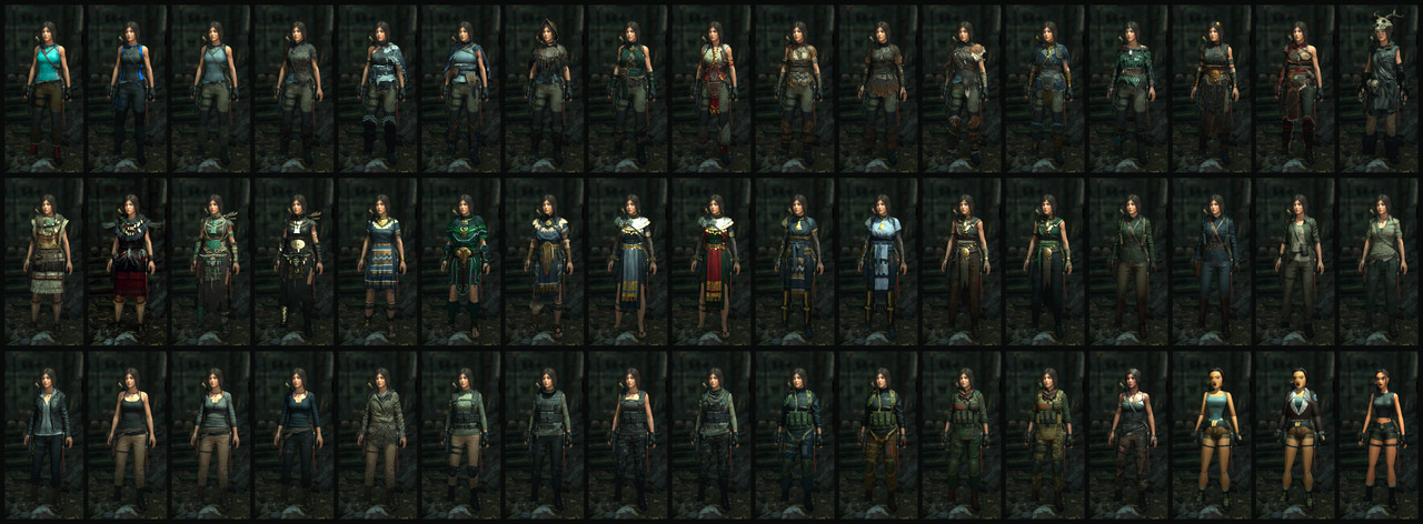 SOTTR - All outfits front jpeg
