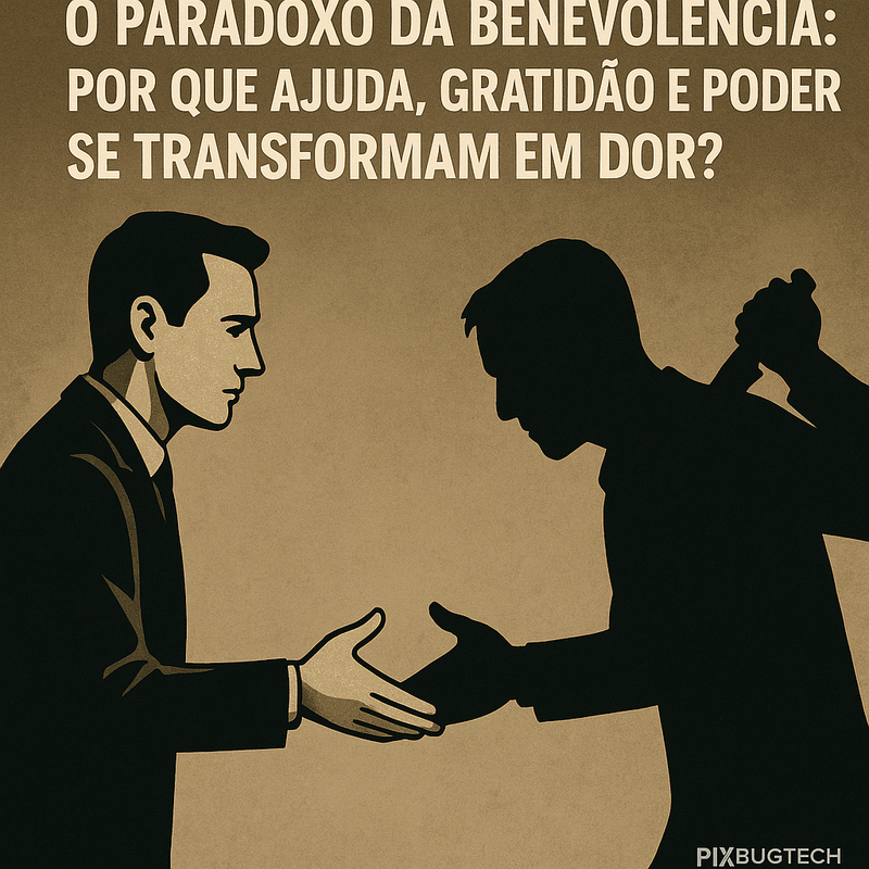 O Paradoxo da Benevolência: Por que Ajuda, Gratidão e Poder se Transformam em Dor?