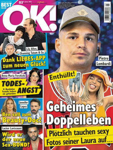 Cover: Ok! Frauenzeitschrift No 03 vom 11  Januar 2023