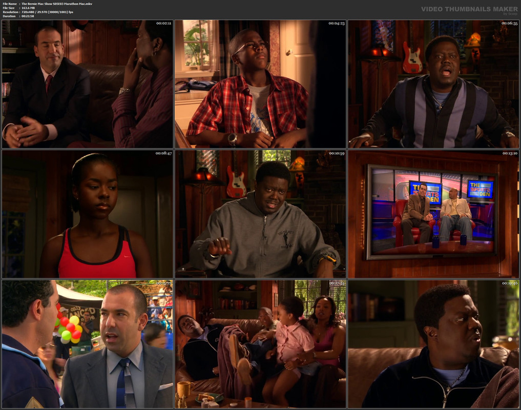 The Bernie Mac Show S05E03 Marathon Mac.mkv
