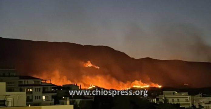 ΜΕΓΑΛΗ Η ΦΩΤΙΑ ΣΤΟΝ ΒΡΟΝΤΑΔΟ - ΔΥΝΑΜΩΝΕΙ ΣΤΟΝ ΑΓΙΟ ΜΑΚΑΡΙΟ