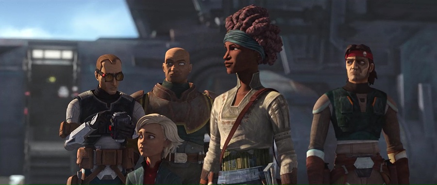 Star Wars: The Bad Batch (2023) Season 2 [English] WebRip 480p, 720p ESub - Complete Screenshot